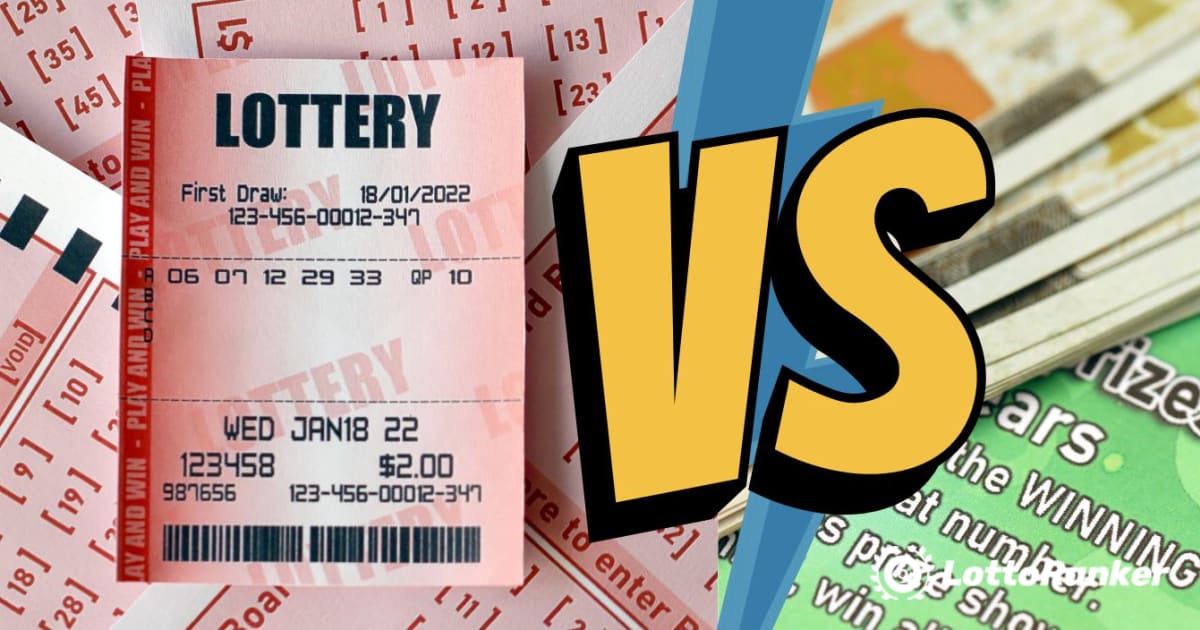 Loterija pret momentloterijas kartītēm: kurai ir labākas laimesta izredzes?